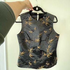 Vivienne Tam Golden Leaf Garment